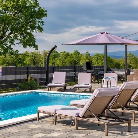 Blue Lagoon - Private Pool And Whirlpool Villa Kršan